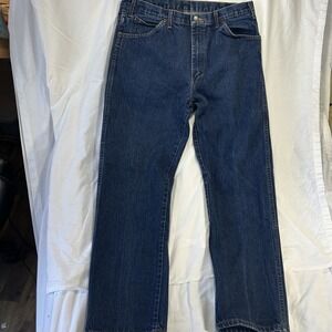 Dickies Men's 36x32 Blue Jeans Straight Leg Workwear Denim Cotton USA Brand